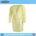 Hospital surgical disposable isolation gown